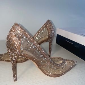 Nine West Fileen Pointy Toe Pumps - NUDE PUMPS